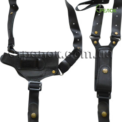 Кобура оперативная Медан 1009 для Форт-17 с подсумком под магазин, со скобой