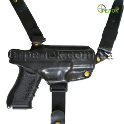 Кобура оперативная Медан 1001 для Stalker 917, кожаная формованная трехслойная Кобура оперативная Медан 1001 для Stalker 917, кожаная формованная трехслойная