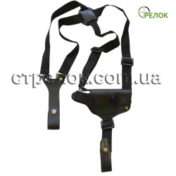 Кобура оперативная Медан 1002 для Форт-17, кожаная со скобой