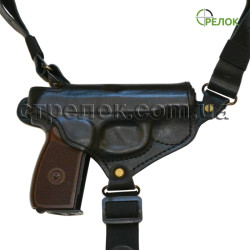 Кобура оперативная Медан 1007 для ПМ, кожаная формованная Кобура оперативная Медан 1007 для ПМ, кожаная формованная