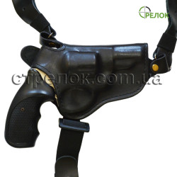 Кобура оперативная Медан 1007 для револьвера 3, кожаная формованная Кобура оперативная Медан 1007 для револьвера 3, кожаная формованная