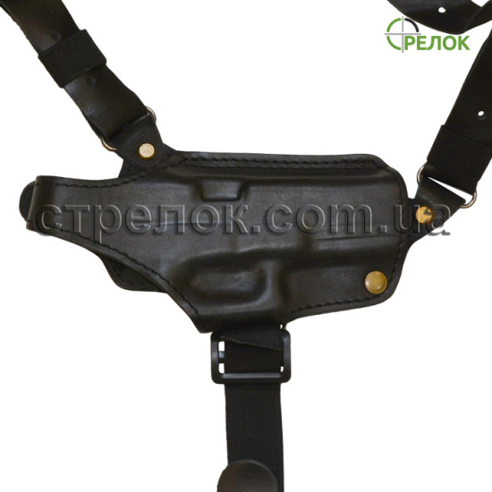 Кобура оперативная Медан 1004 для Глок-17, кожаная формованная
