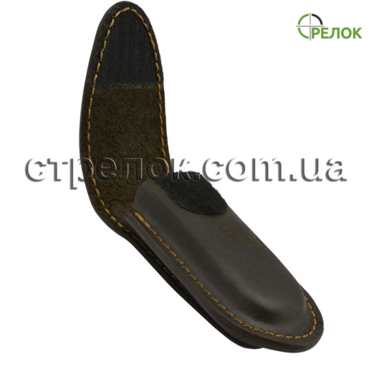 Кожаный чехол Медан 2418 для складного ножа, коричневый