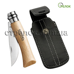 Кожаный чехол Медан для складного ножа Opinel