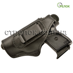 Кобура поясная Медан 1104 для Ekol Major, кожаная со скобой (для левши)