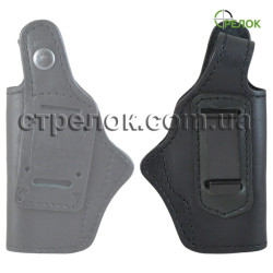 Кобура поясная Медан 1104 для ПГШ-790, кожаная со скобой