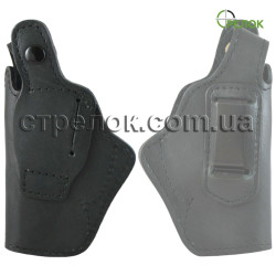 Кобура поясная Медан 1104 для Stalker 914, кожаная со скобой