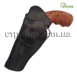 Кобура поясная Медан 1107 для револьвера, кожаная формованная