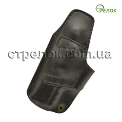 Кобура поясная Медан 1114 для Форт-17, кожаная формованная трехслойная