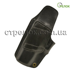 Кобура поясная Медан 1114 для Глок-17, кожаная формованная трехслойная