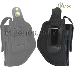Кобура поясная Медан 1155 для Форт-17 с подсумком под магазин
