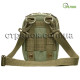 Сумка синтетическая плечевая/поясная с кобурой Медан 1451 для ПГШ, олива