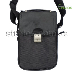 Сумка-кобура комбинированная плечевая Медан 1455, черная
