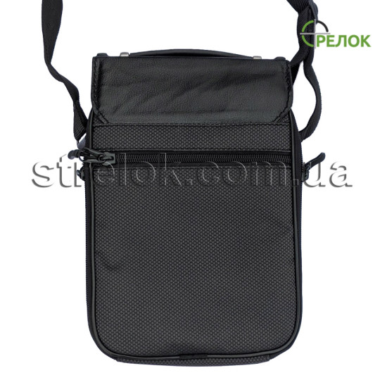 Сумка-кобура комбинированная плечевая Медан 1455, черная