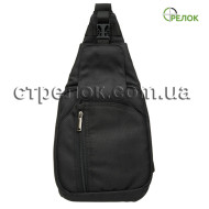 Сумка синтетическая плечевая с кобурой Медан 1459 черная