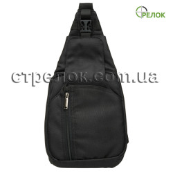 Сумка синтетическая плечевая с кобурой Медан 1459 черная