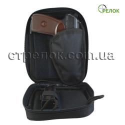 Сумка синтетическая поясная с кобурой Медан 1451