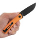 Ніж складний SRM Air 105M-GJ Orange 14C28N G10