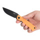 Ніж складний SRM Air 105M-GJ Orange 14C28N G10