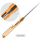 Ніж складний SRM Air 105M-GJ Orange 14C28N G10