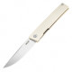 Ніж складний SRM Gent 401LC-GT White – EDC ніж зі сталі 10Cr15CoMoV
