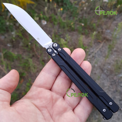 Ніж-метелик (балісонг) Ganzo G766-BK