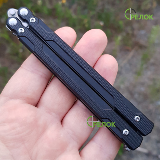 Ніж-метелик (балісонг) Ganzo G766-BK