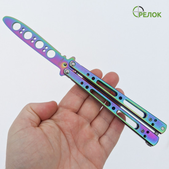 Нож балисонг Градиент тренировочный