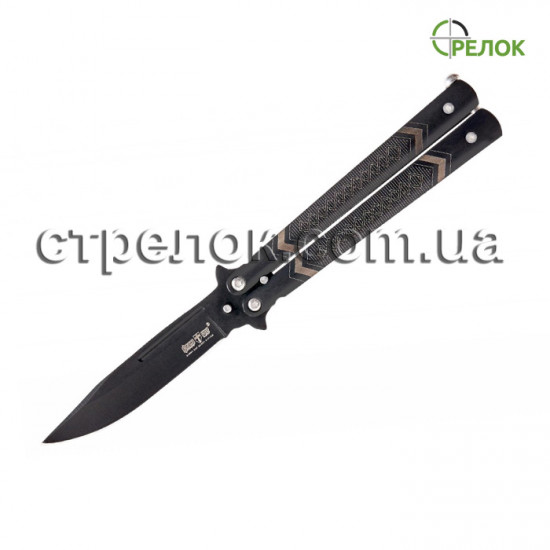 Нож балисонг GW 1010 (black)