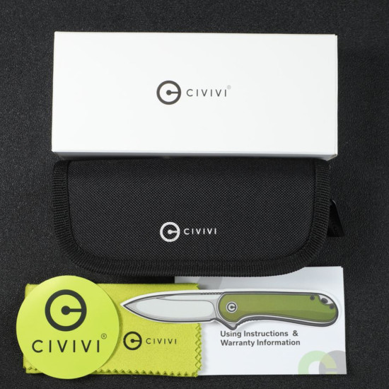 Ніж складний Civivi Banneret C20040D-1 сталь Nitro-V, мікарта