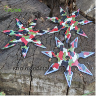 Набор семиконечных сюрикенов (3 штуки) CAMO