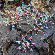 Набор семиконечных сюрикенов (5 штук) CAMO