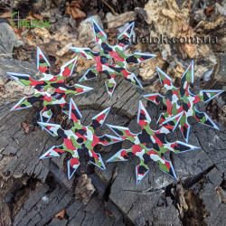 Набор семиконечных сюрикенов (5 штук) CAMO