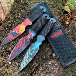 Ножи метательные Grandway 19700 (3 в 1)