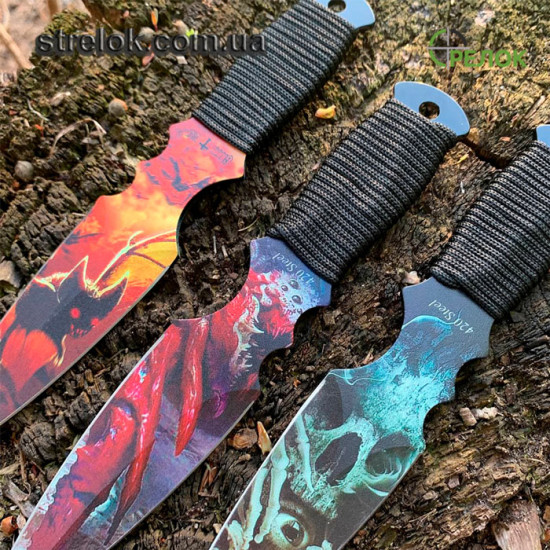 Ножи метательные Grandway 19700 (3 в 1)