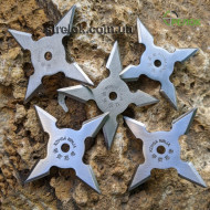 Набор четырехконечных сюрикенов (5 штук)