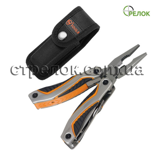 Нож мультитул GW 2241 (рукоять - резино-пластик, металл) Нож мультитул GW 2241 (рукоять - резино-пластик, металл)