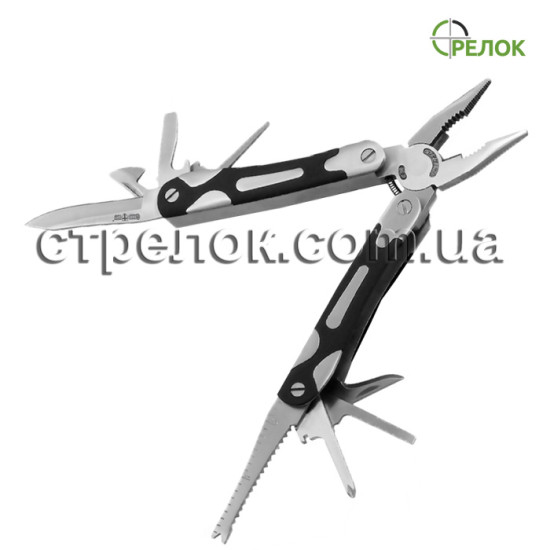 Нож мультитул GW 2243 (рукоять - резино-пластик,металл) Нож мультитул GW 2243 (рукоять - резино-пластик,металл)