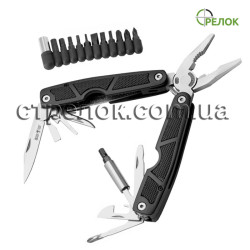Нож мультитул GW 2237 (рукоять - металл, пластик)