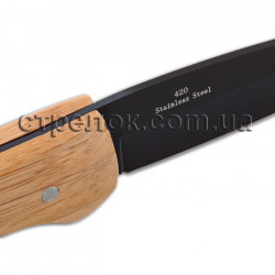 Нож нескладной GW 01758 (рукоять - дерево)