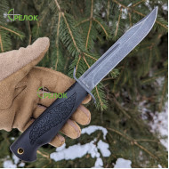 Ніж нескладний GW 024 UBQ (фінка) зі шкіряними піхвами