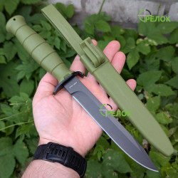 Ніж нескладний Grandway 1168 green