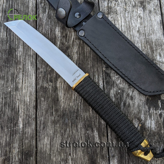 Ніж (танто) 2307 RGP з шкіряними піхвами