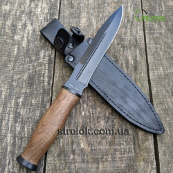 Ніж с фіксованим лезом GW 2654 LWB з шкіряними піхвами