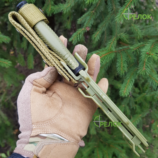 Ніж тактичний 2924 GU олива