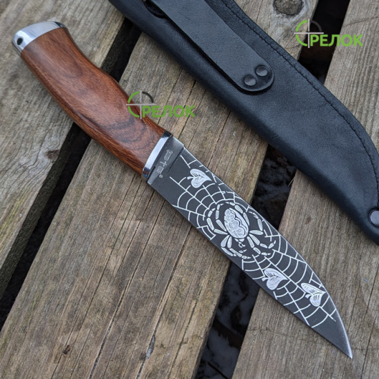 Ніж нескладний Grandway FB 953 зі шкіряними піхвами