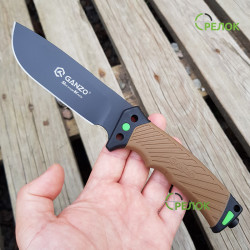 Ніж нескладний Ganzo G8012V2-DY коричневий Ніж нескладний Ganzo G8012V2-DY коричневий