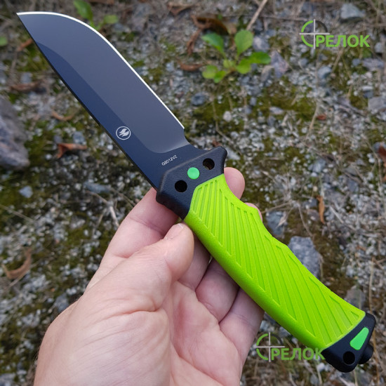 Ніж нескладний Ganzo G8012V2-LG зелений