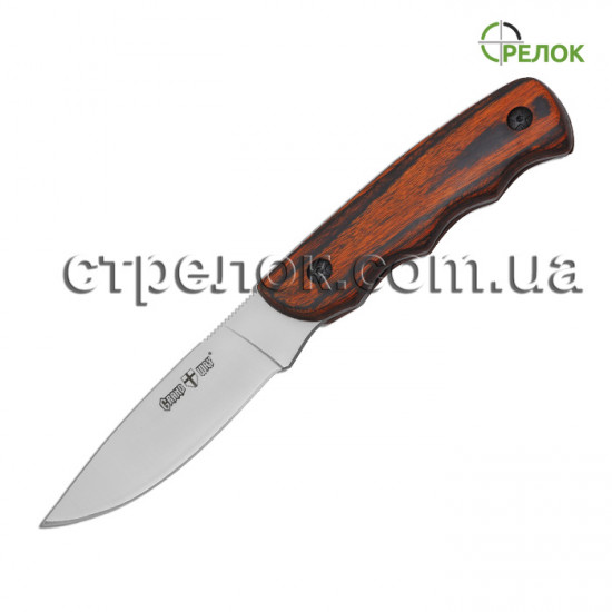 Нож нескладной GW 01311 (рукоять - дерево)