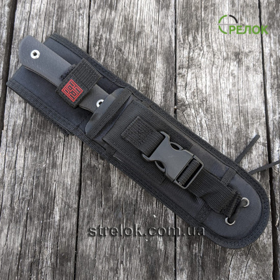Ніж с фіксованим лезом Real Steel Bushcraft plus survival-3719